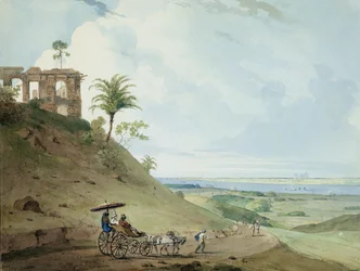 Ruins on Pir Pihar, near Monghy, Bihar, 1790